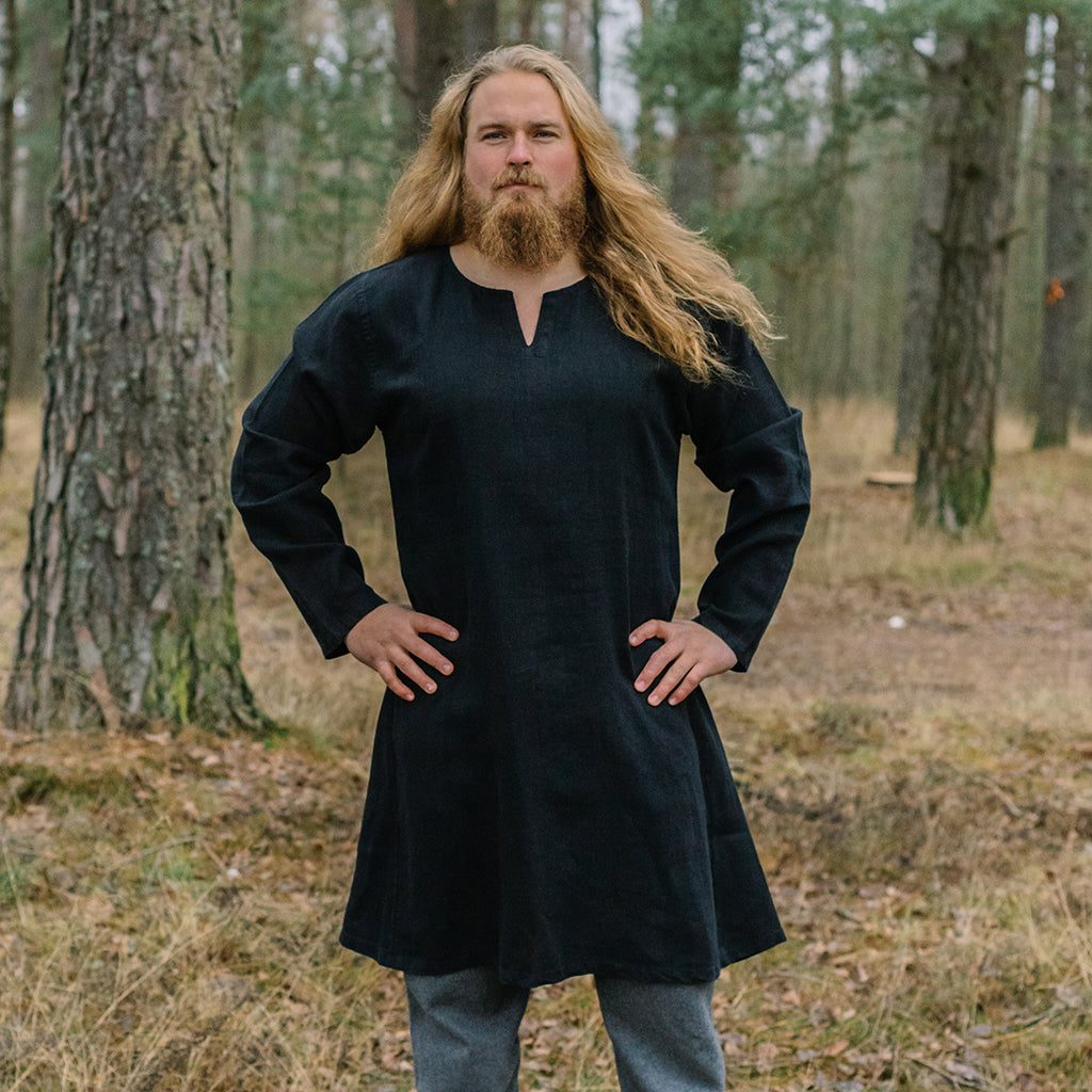 Basic Viking Tunic, Black