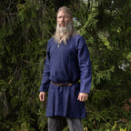 Basic Viking Tunic, Dark Blue